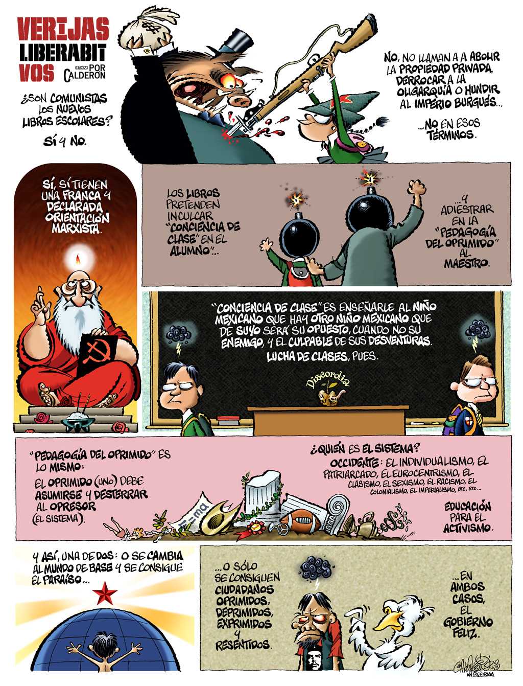 Verijas liberabit vos - Calderón