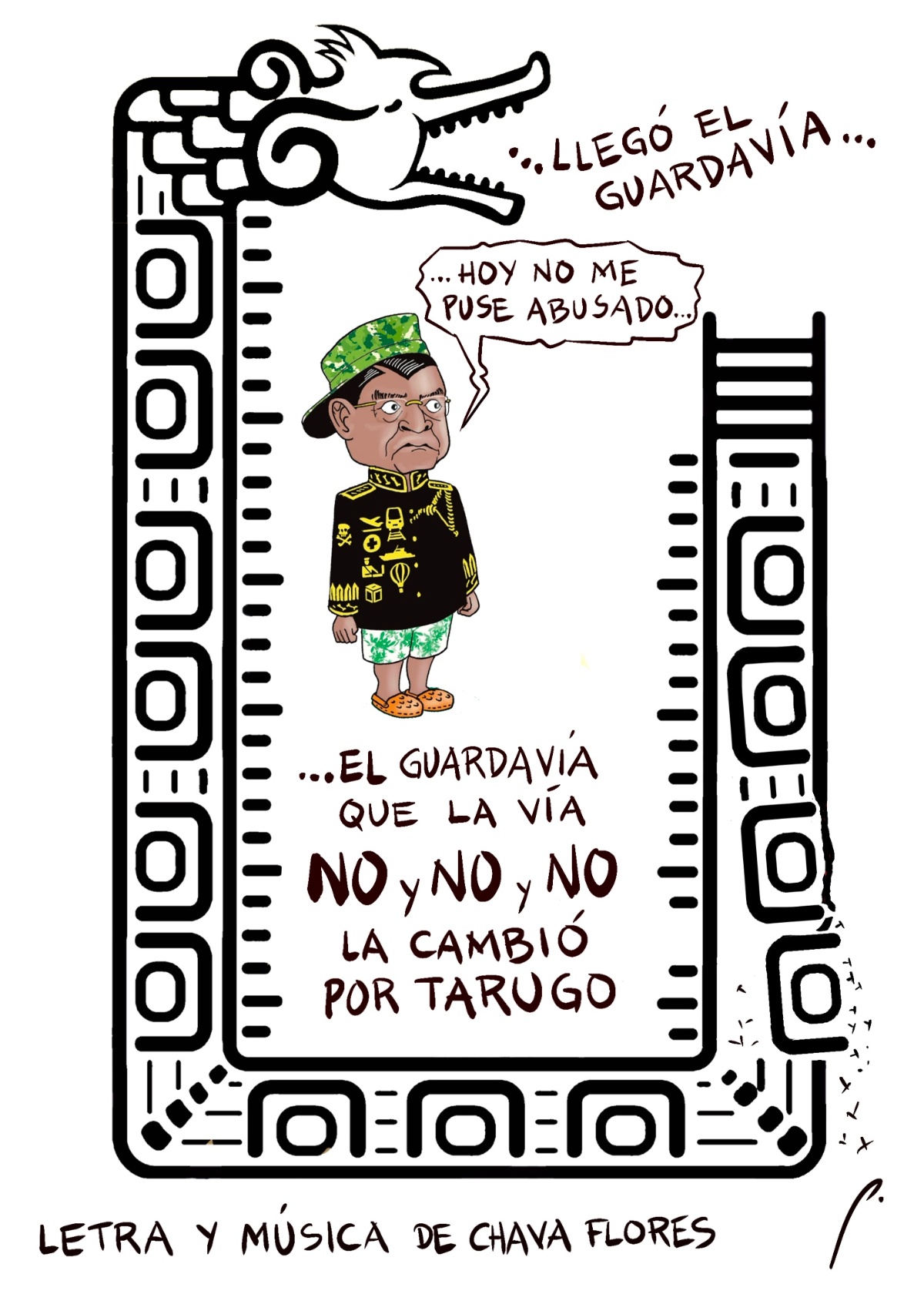 El guardavía de la vía - Perujo