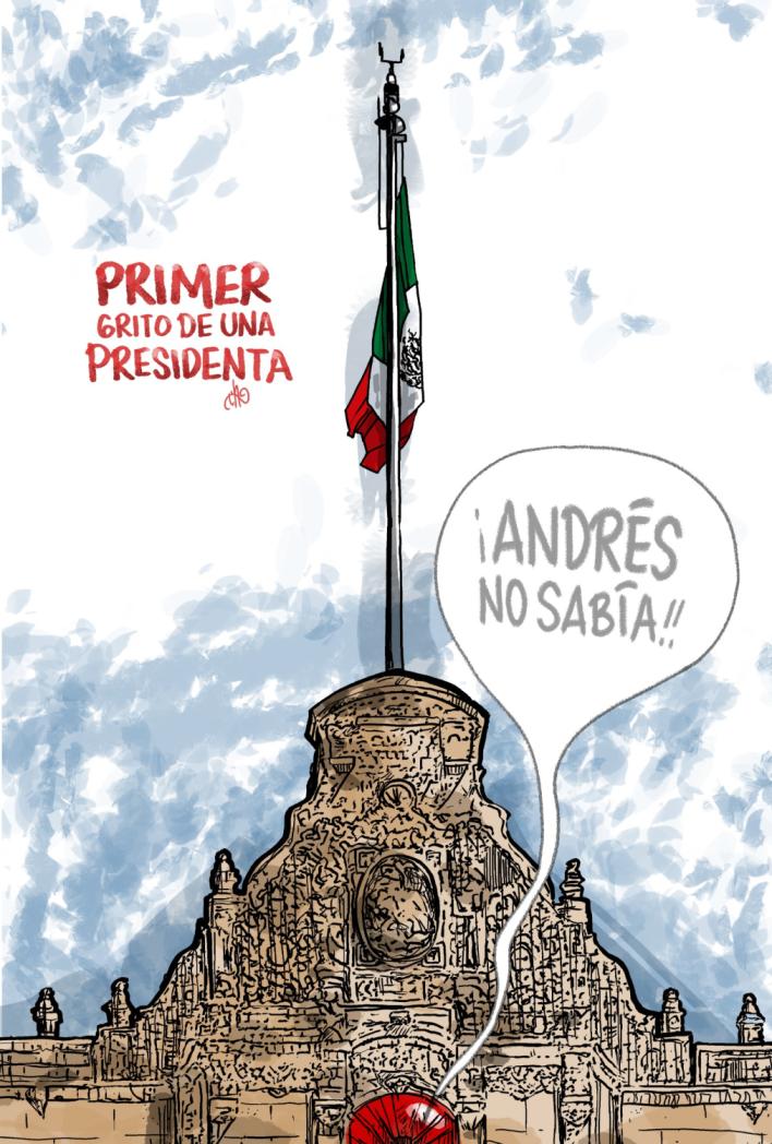 Primer grito de una presidenta - Chavo del Toro