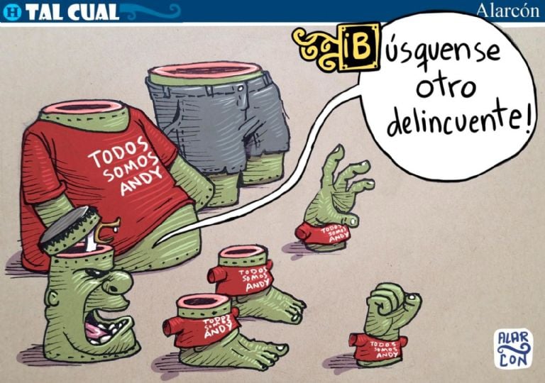 Búsquense otro delincuente…! - Alarcón