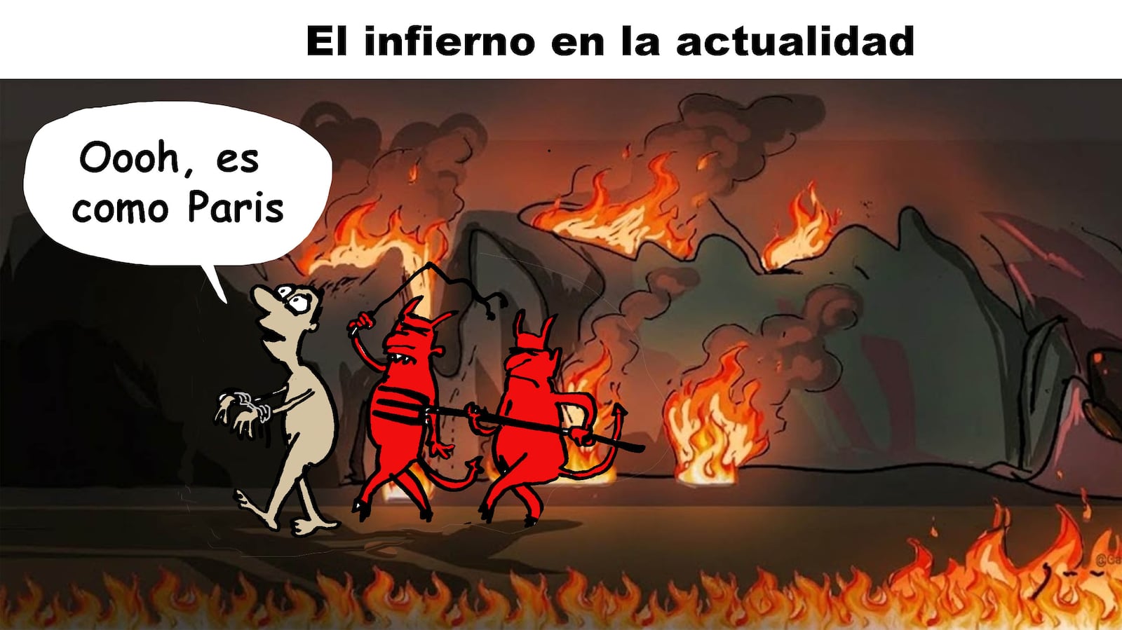 El infierno en la actualidad - Garcí